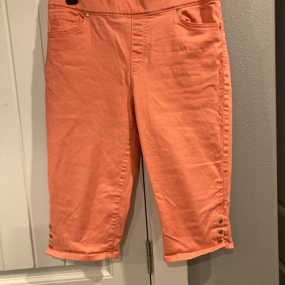 Gloria Vanderbilt pullon capris size medium